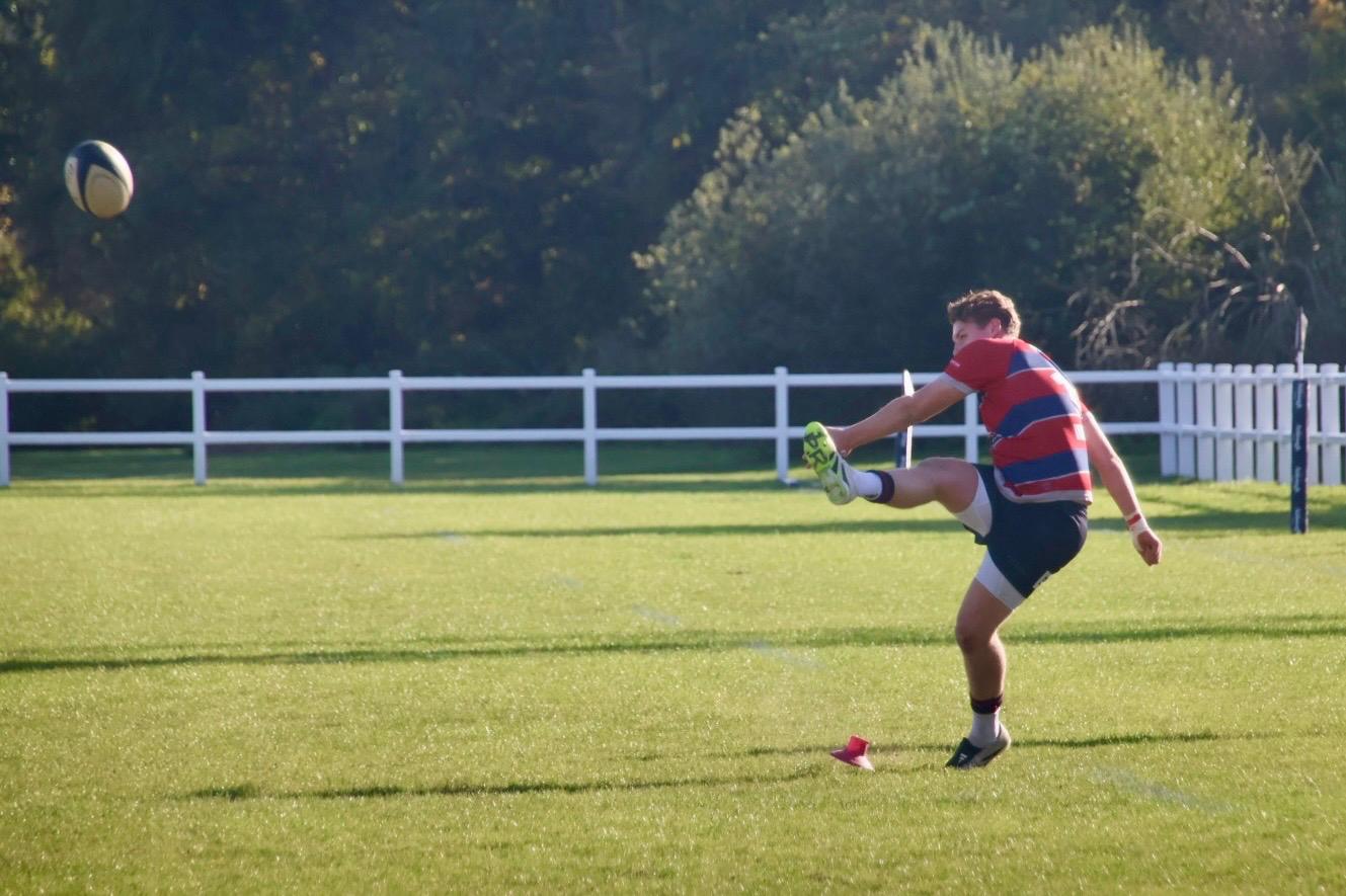 Fin Ashdown-Denney conversion kick.