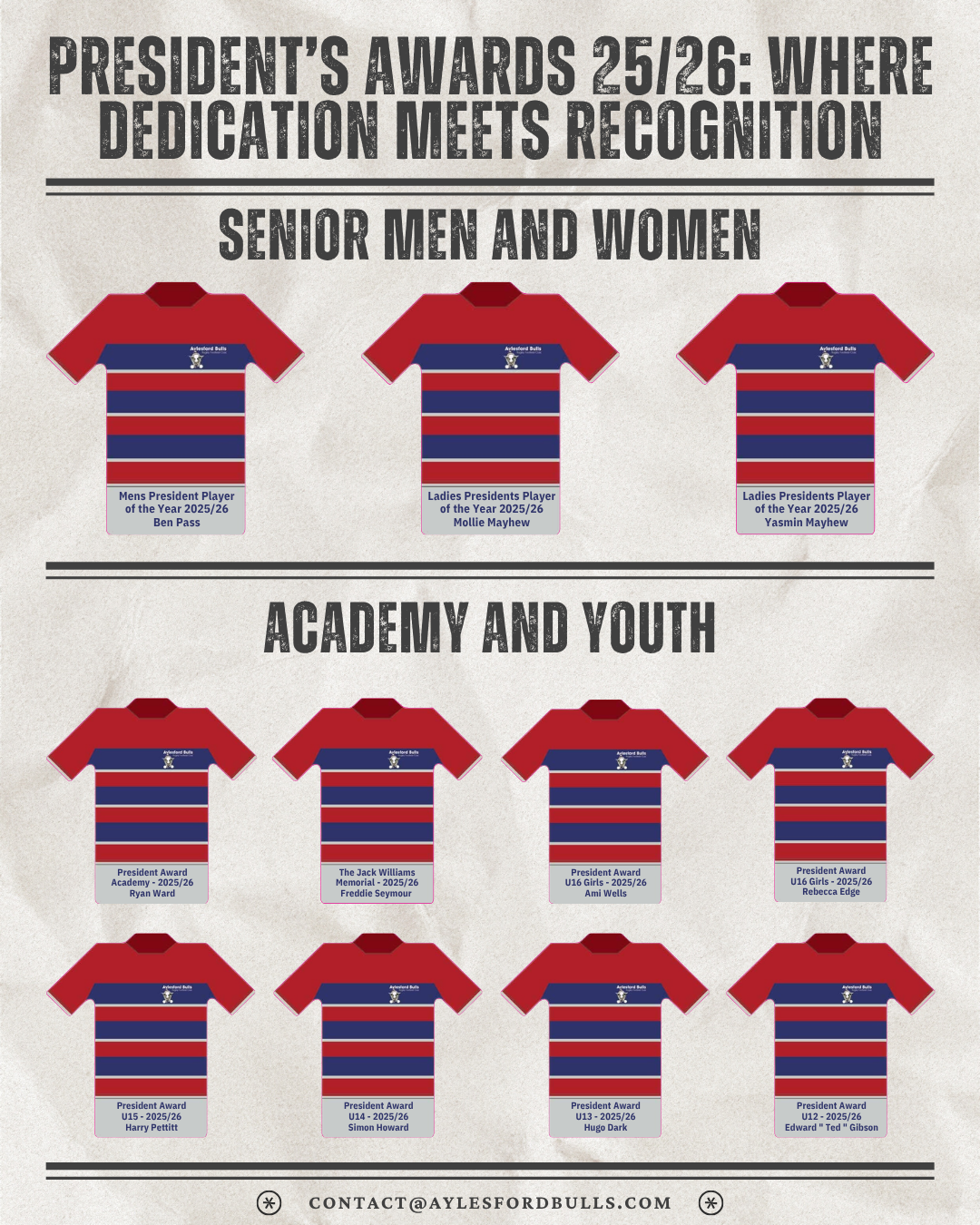 The Bulls Sheet - Seventh Edition - Second Page - President’s Awards 25/26: Where Dedication Meets Recognition