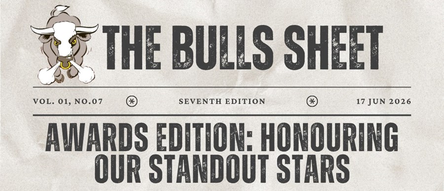The Bulls Sheet - Seventh Edition - Front Page - AWARDS EDITION: Honouring Our Standout Stars